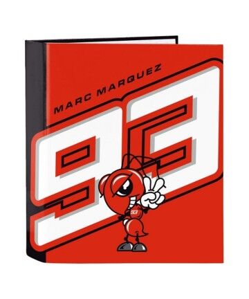 Raccoglitore ad anelli Marc Marquez A4 (27 x 33 x 6 cm)