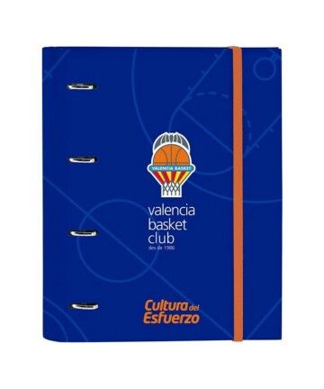 Raccoglitore ad anelli Valencia Basket (27 x 32 x 3.5 cm)