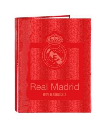 Raccoglitore ad anelli Real Madrid C.F. A4 (26.5 x 33 x 4 cm)