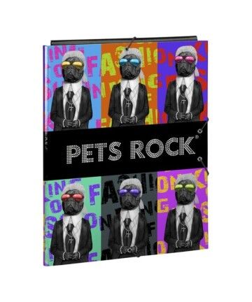 Fascicolo Pets Rock A4 (26 x 33.5 x 2.5 cm)