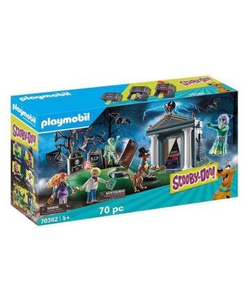 Playset Scooby Doo! Adventure in the Cemetery Playmobil 70362 (70 pcs)