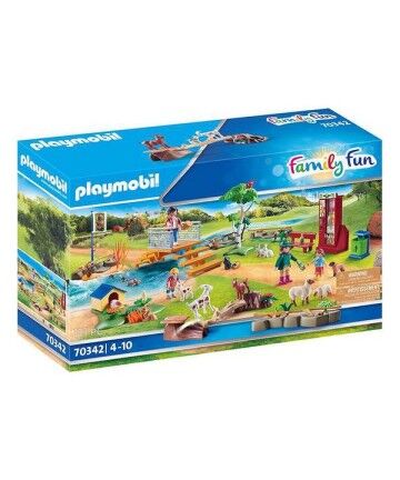 Playset Family Fun Pets Zoo Playmobil 70342 (111 pcs)