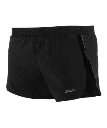 Pantalone di Tuta per Adulti Joluvi Meta Nero Unisex