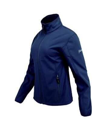 Giacca Sportiva Unisex Joluvi Soft-Shell Mengali Blu Marino Blu scuro