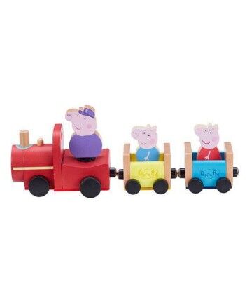 Treno Peppa Pig Bandai Legno (30 x 11,5 x 10 cm)