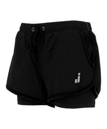 Pantaloncino Sportivo Joluvi Meta Duo W Nero (XS)