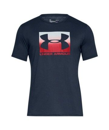 Maglia a Maniche Corte Uomo Under Armour Boxed Blu scuro