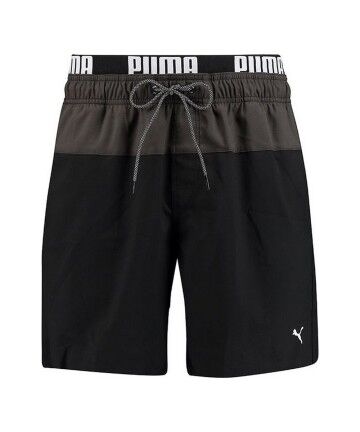 Costume da Bagno Uomo Puma Swim Logo Nero