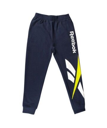 Pantalone Lungo Sportivo Reebok Big Intl Uomo Blu Marino