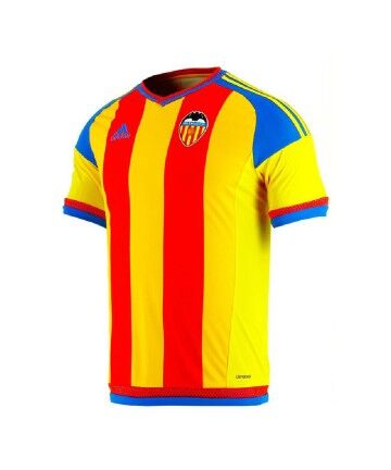 Maglia da Calcio a Maniche Corte Uomo Adidas Valencia CF 2015/2016 Rosso