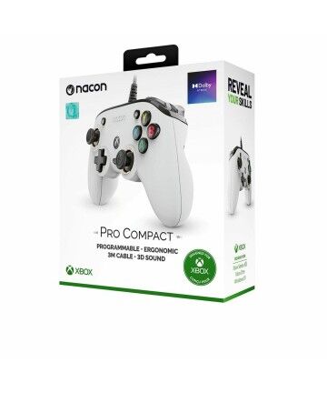 Controller per console di gioco Nacon XBXPROCOMPACTWHITE  