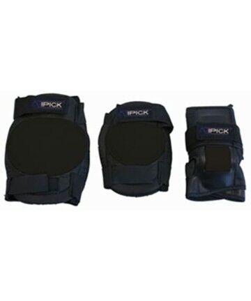 Set di Protezione Sportiva Atipick PAT61010 Nero