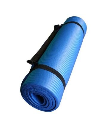 Tappetino di Yoga in Juta Softee 24498.028 Azzurro (120 x 60 cm)