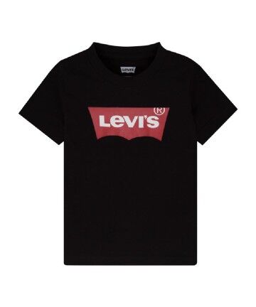 Maglia a Maniche Corte per Bambini Levi's Batwing Boy Dark Nero