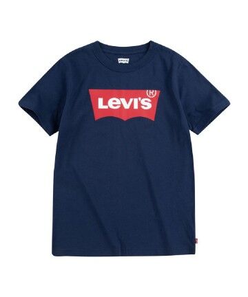 Maglia a Maniche Corte Bambino Levi's Batwing Boy Dark Blu scuro