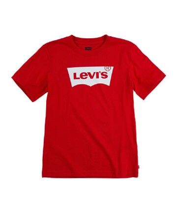 Maglia a Maniche Corte Bambino Levi's Batwing Rosso