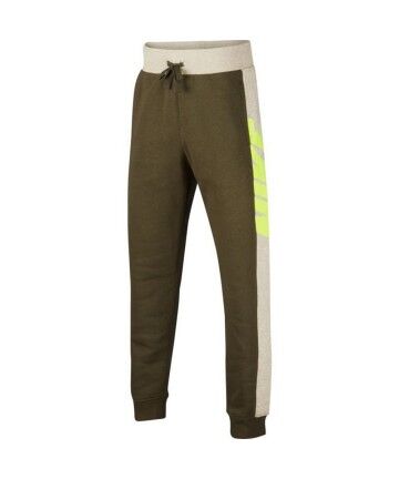 Pantalone Lungo Sportivo Nike Fleece Bambini Oliva