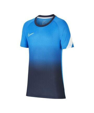 Maglia a Maniche Corte per Bambini Nike  Dri-FIT Academy Azzurro