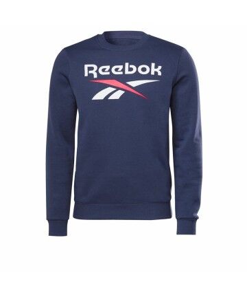 Felpa senza Cappuccio Uomo Reebok Identity Blu scuro