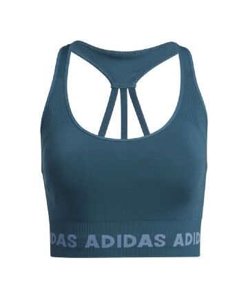 Reggiseno Sportivo Adidas Aeroknit Azzurro