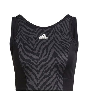 Top Sportivo Donna Adidas Aeroready D2M Nero