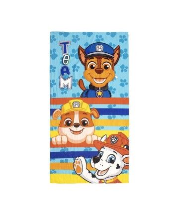 Telo da Mare The Paw Patrol Azzurro (70 x 140 cm)