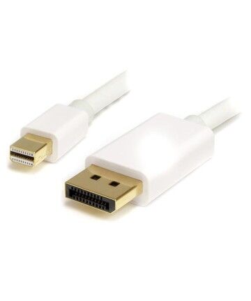 Cavo da DisplayPort Mini a DisplayPort Startech MDP2DPMM3MW          3 m Bianco 4K Ultra HD