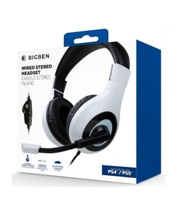 Auricolari con Microfono Gaming Nacon PS5HEADSETV1WHITE   