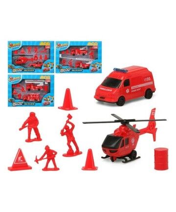 Playset di Veicoli Rosso