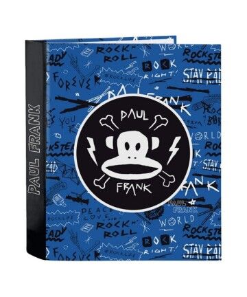 Raccoglitore ad anelli Paul Frank Rock N'Roll A4 (27 x 33 x 6 cm)