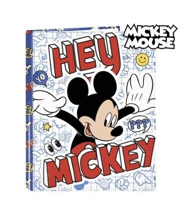 Raccoglitore ad anelli Mickey Mouse Clubhouse A4 (26.5 x 33 x 4 cm)