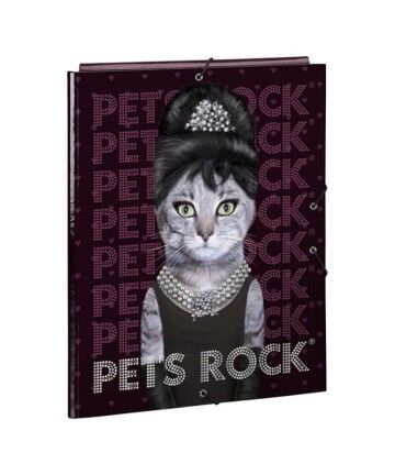 Fascicolo Pets Rock A4 (26 x 33.5 x 2.5 cm)