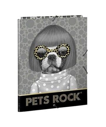 Fascicolo Pets Rock A4 (26 x 33.5 x 2.5 cm)