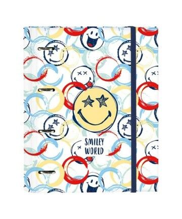 Raccoglitore ad anelli Smiley Art (27 x 32 x 3.5 cm)