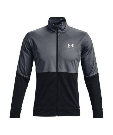 Giacca Sportiva da Uomo Under Armour Pique Grigio chiaro