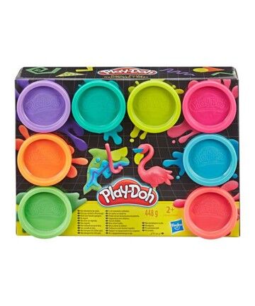 Set di Plastilina Playdoh Hasbro (8 pcs)