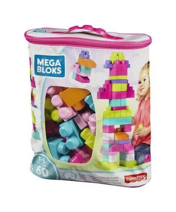 Blocchi di Costruzioni Mega Mattel (60 pcs) Rosa