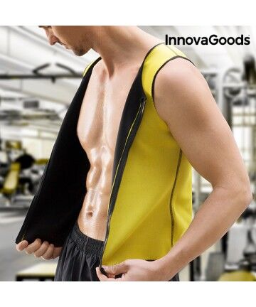 Gilet Sportivo con Effetto Sauna da Uomo InnovaGoods