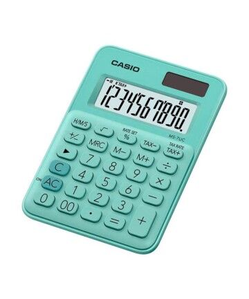 Calcolatrice Casio MS-7UC Verde Plastica