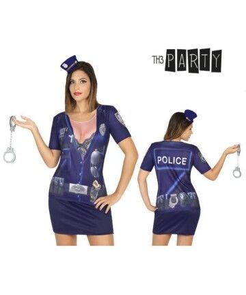 Maglia per adulti 8201 Poliziotta