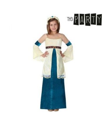 Costume per Bambini Dama Medievale Azzurro