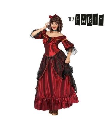 Costume per Adulti Rosso Dama del Sud