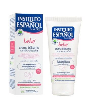 Crema per la Cura Giornaliera della Zona del Pannolino Instituto Español (150 ml)