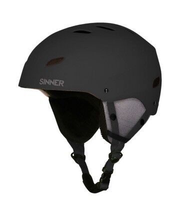 Casco da sci Sinner Bingham Nero (59 - 62)