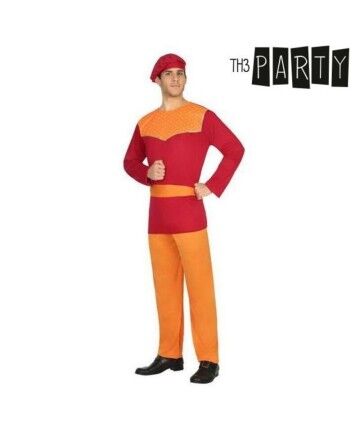 Costume per Adulti Rosso 4 pcs Paggio