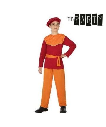 Costume per Bambini Paggio Rosso 4 pcs