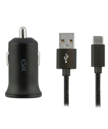 Caricabatterie da Parete + Cavo Micro USB KSIX 2A Nero