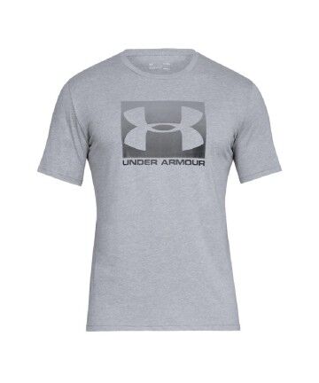 Maglia a Maniche Corte Uomo Under Armour Boxed Sportstyle Grigio scuro