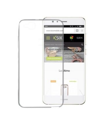 Custodia per Cellulare Huawei P10 Lite Flex Ultrafina Trasparente