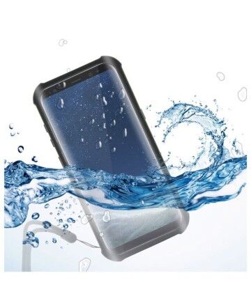 Custodia Subacquea Samsung Galaxy S8 KSIX Aqua Case Nero Trasparente